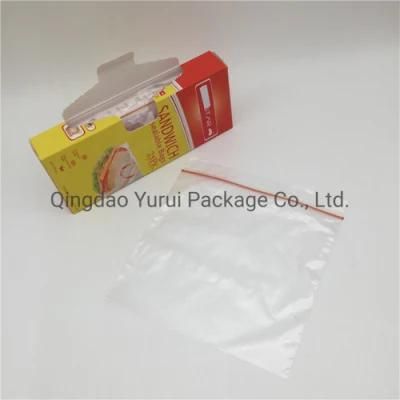 LDPE Food Grade Custom Printing Food Storage Sandwich Bag