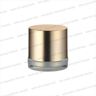 China Factory Cosmetic 50ml Acrylic Cream Jar for Skin Care Packing in 50g