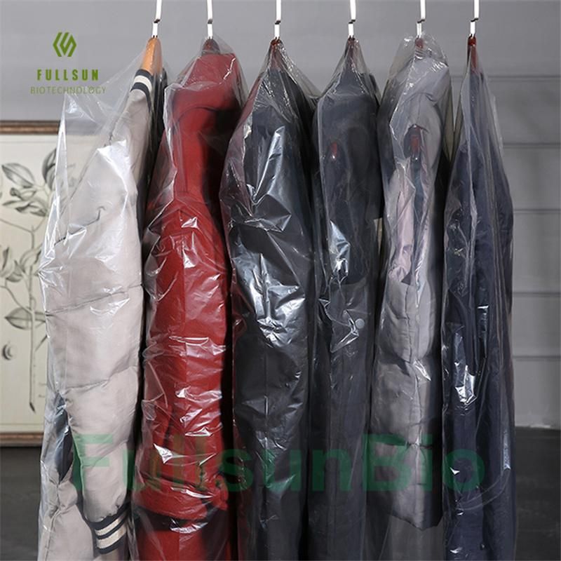 Plastic Apparel Clothing Packing Bag Compostable DIN En13432 Printed Custom Hotel Washing Biodegradable Laundry Bags