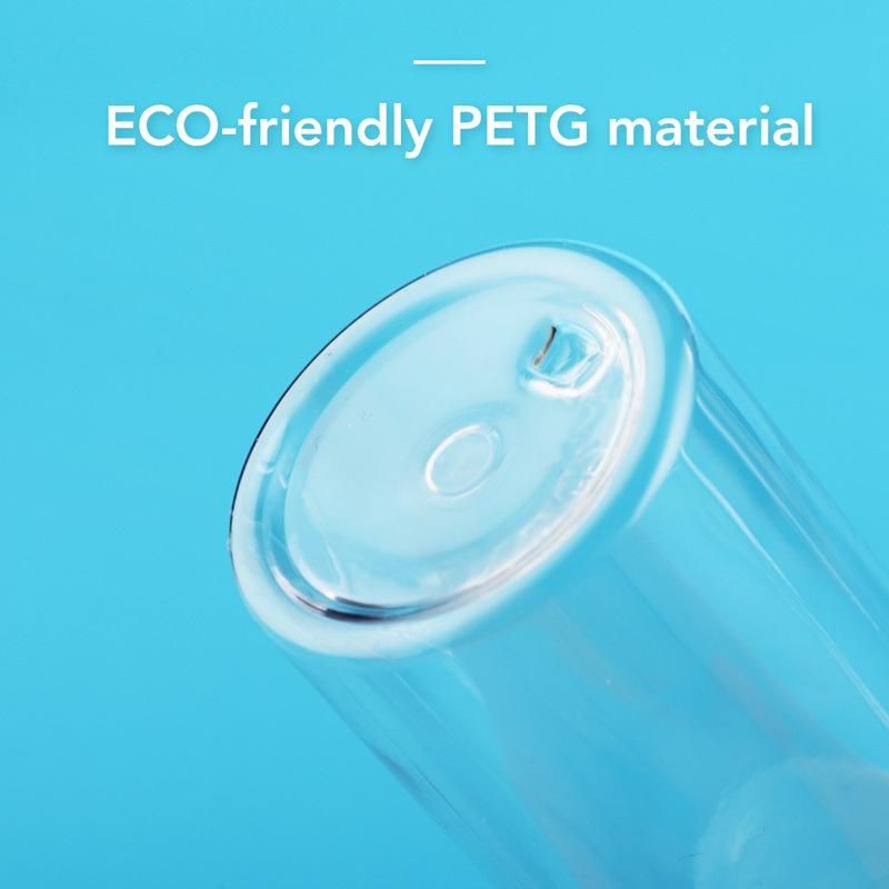 100ml Pet Plastic Empty Hand Sanitizer Bottle for Gel (B008-1)