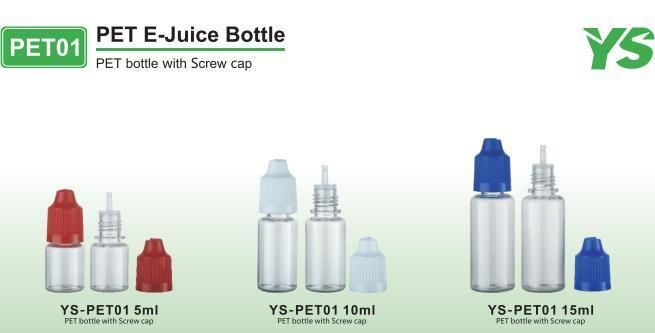 120ml China Pet Water Cosmetic Custom Dropper Spray E-Juice Packaging Bottle with Tamperptoof Screw Cap Manufacturers