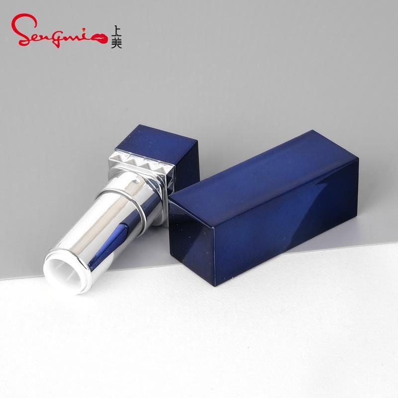 Popular Unique Luxury Square Custom Color Empty Lipstick Tube Packing