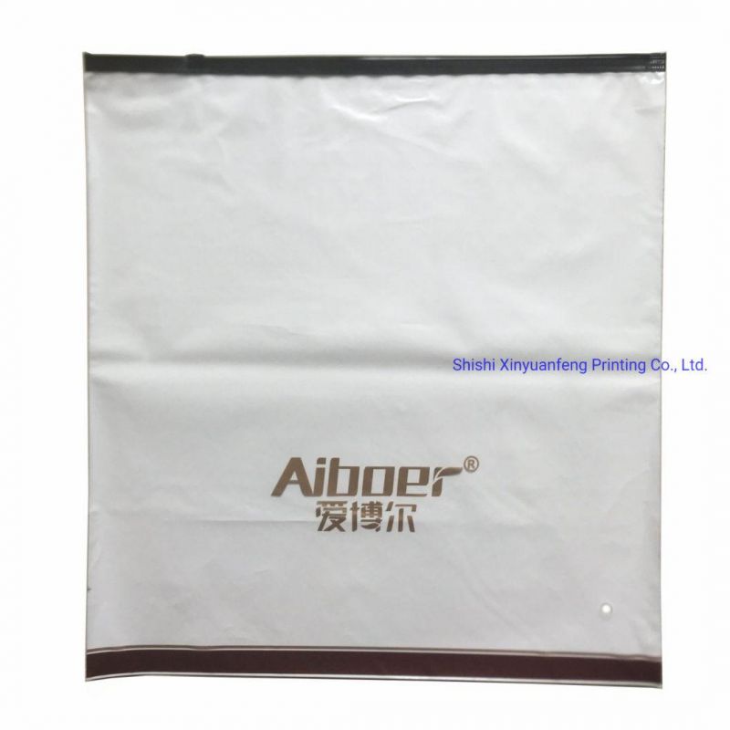 Zipper Bag for Clothing Packaging Bags CPE Plastic Bag Poly Bag Manufacturer