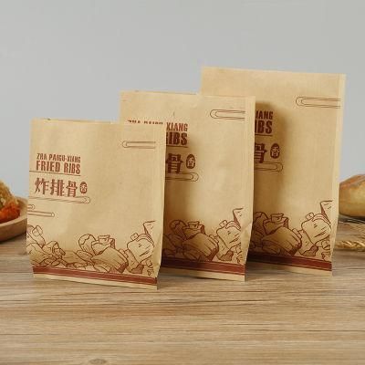 Manufacturer Greaseproof Packaging Bags for Fast Restaurant