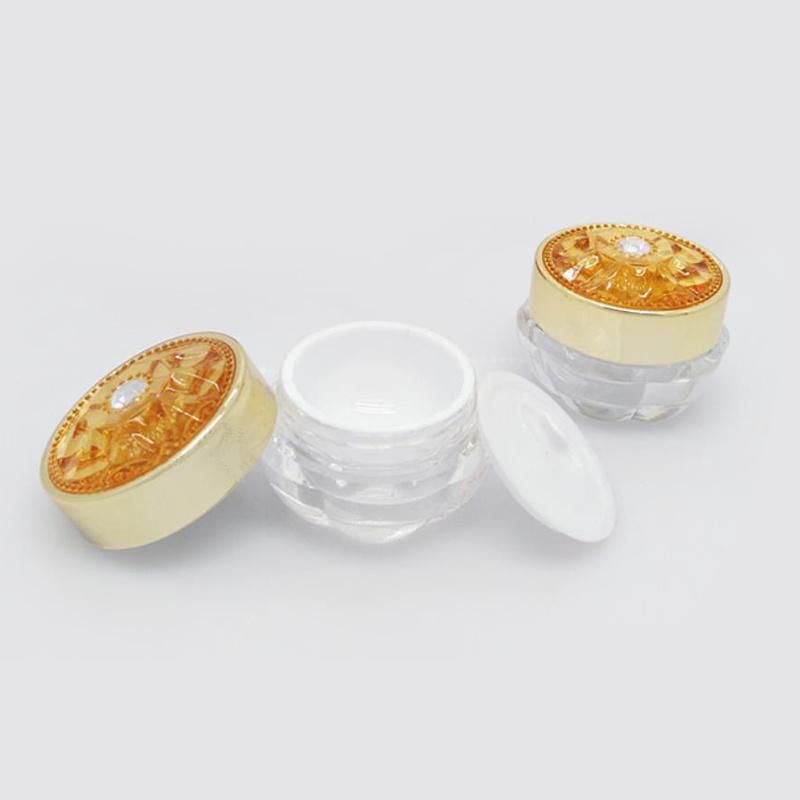 in Stock Wholesale 5g 10g Cosmetic Packaging Acrylic Cosmetic Cream Jar for Skin Care Containers