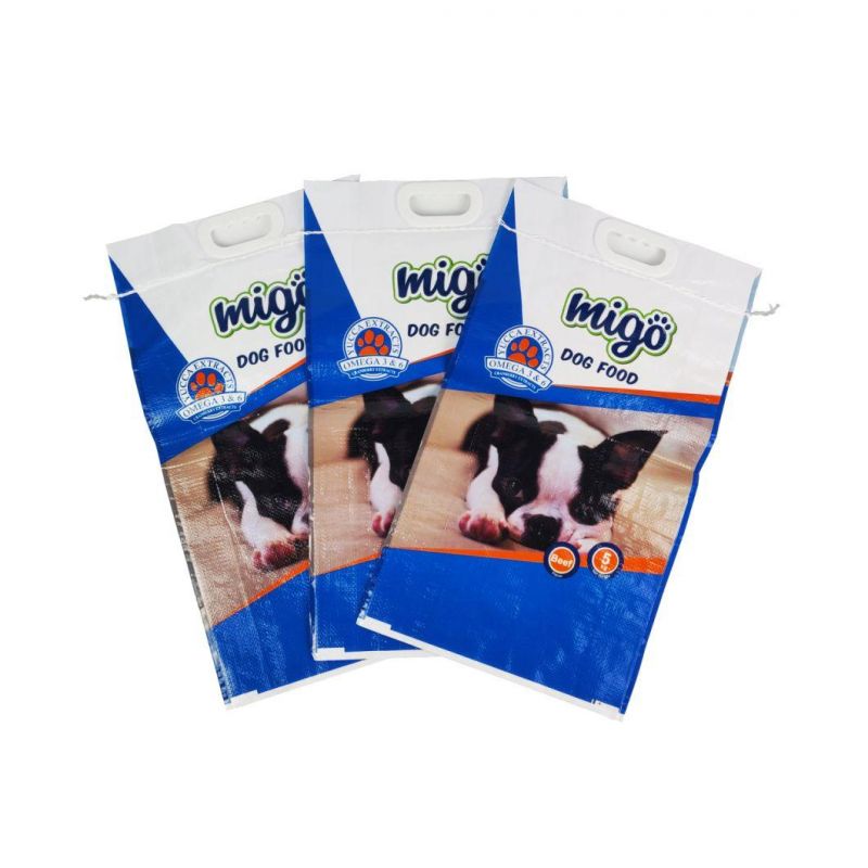 Factory Supplier Wholesale BOPP Laminated Packaging PP Woven Bag Dog Food for Sale