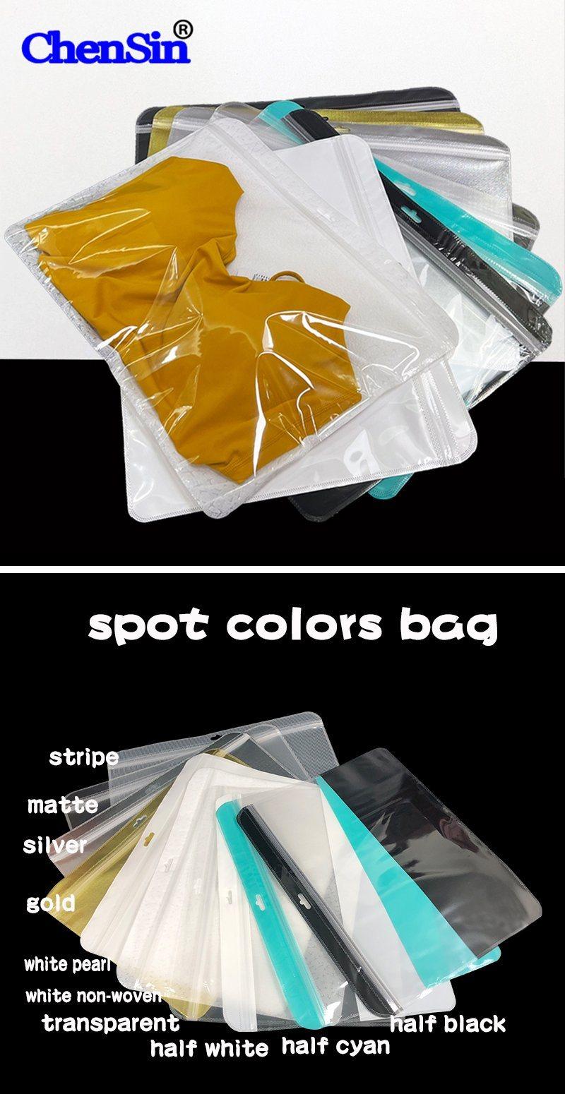 PP Pet Zipper Plastic Packaging Bags for Clothing/Underwear