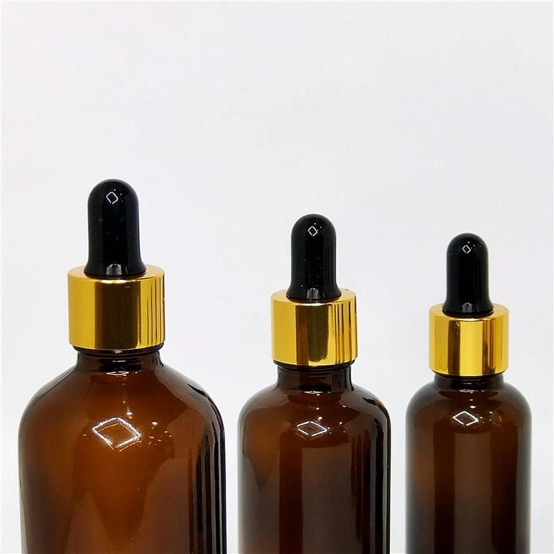 5ml 10ml 15ml 30ml 50ml 60ml 100ml Black/Gold/Amber/White Dropper with Liquid Bottles, Essential Oil Bottle, Glass Dropper Bottle