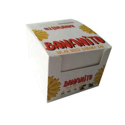 Customized Printing White Cardboard Paper Box for Food Display Packing