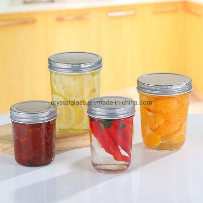 Glass Sealed Food Glass Jar with Leak Proof Lid 100/250/330ml