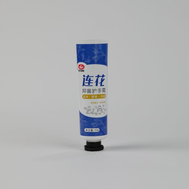 Hot Sale Soft Touch PE Plastic Cosmetic Cream Tube Packaging with Competitive Price Round Tubes