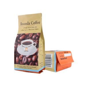 Custom Printed Plastic Coffee Tea Snack Zipper Stand up Zip Lock Coffee Packaging Bag with Valve