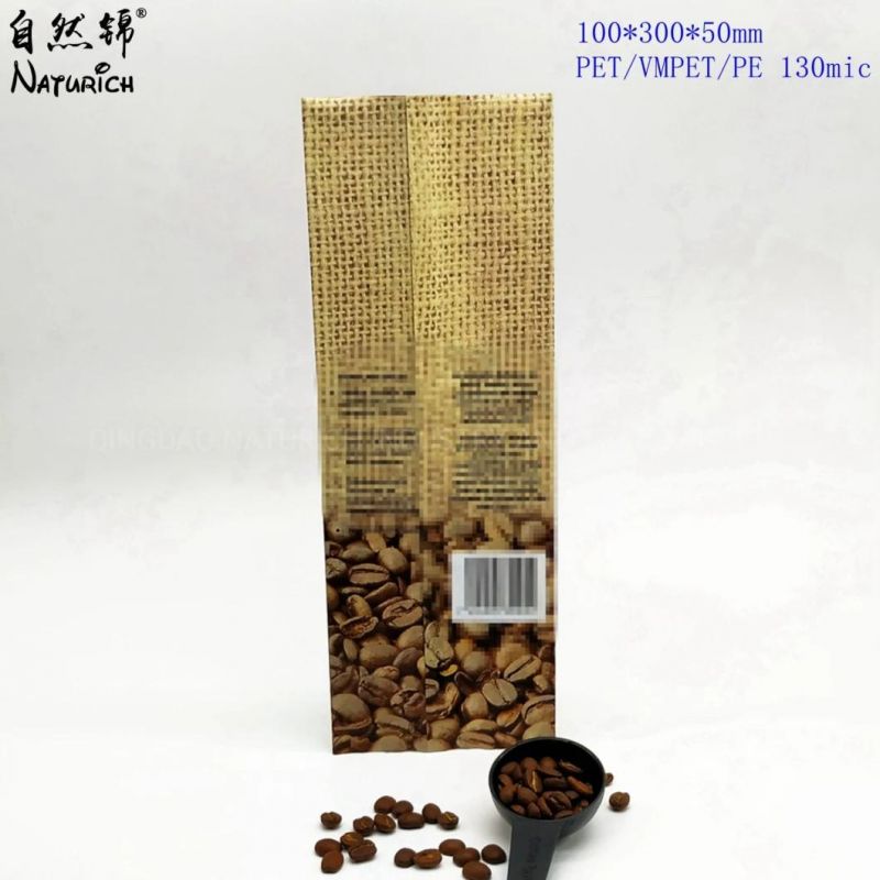 Eco Friendly Products Back Seal Waterproof Plastic Coffee Bag