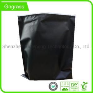 Fashioned Black Color Garment Zipper Biodegradable Cloth Bag Packaging Bag for Hoodies Zip Lock Pouch with Logo