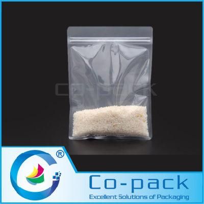 Transparent Plastic Packaging Bags for Rice and Dry Food Packaging