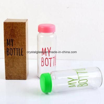 Fashion Mineral Water Glass Drinking Bottle