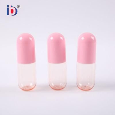Cosmetic Lotion Packaging Cute Capsule Shape Plastic Fashion Personal Skincare Sprayer Bottle Kaixin Ib-B108
