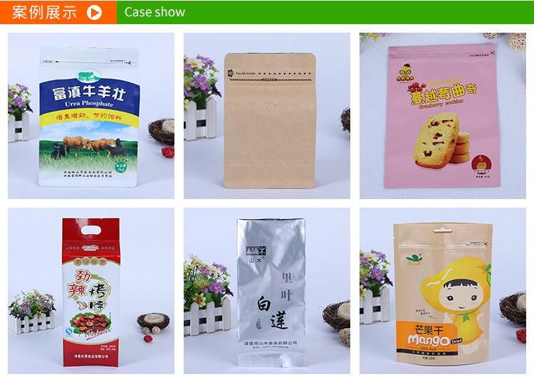 Personalized Paper Flour Coffee Sugar Paper Bag with Customer Printing