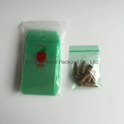 Red, Green, Blue, Yellow, Purple Colour Mini Apple Baggies Stock for 1010, 12510, 125125, 1515