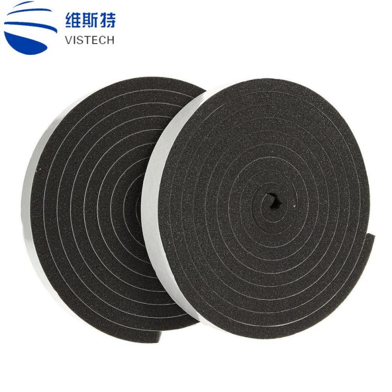 Weather Strip Roll Insulation Foam Strips EPDM Adhesive Foam Sealing Strip