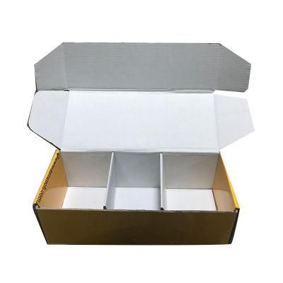 Plain Design Small Corrugated Paper Box with Insert