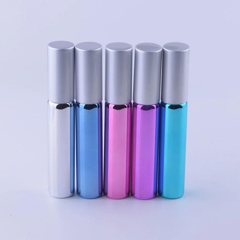 Aluminum Roll on Glass Bottle with Aluminum Cap