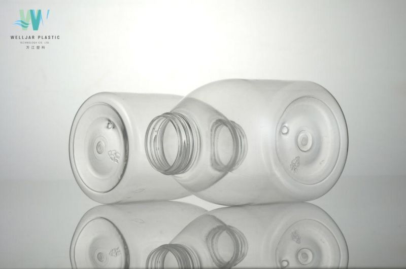 Plastic Packaging Bottle with Screen Printing for Personal Care