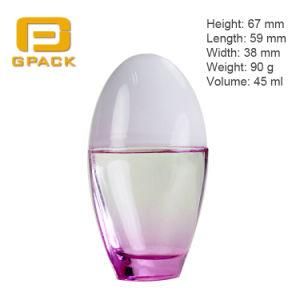 Parfum Bottle Pretty Oval Round Perfume Bottle Egg Shape Perfume Bottle with Pump Atomizer China Supplier Bottles Factory