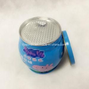 Round Food Tin Can, Customized Tin Box for Food Packaging