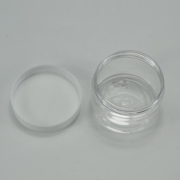 Warehouse Plastic Pet 120g Wide Mouth Bottle Cream Jar Hair Cream Bottle