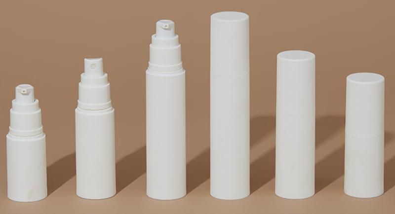 5ml White as Airless Bottle PP Plastic Lotion Pump