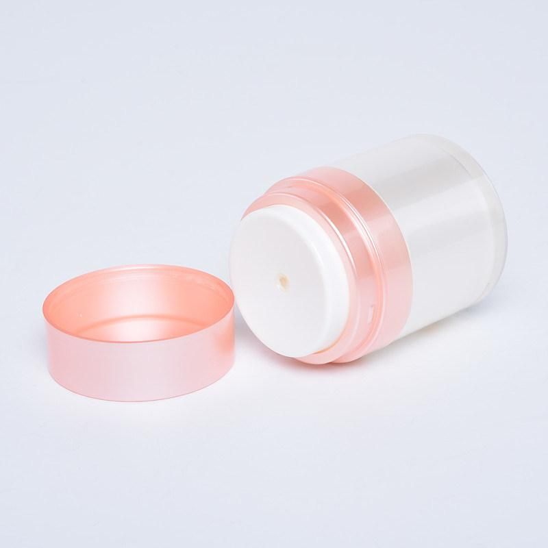 Skincare Packaging Luxurious Plastic Acrylic Airless Empty Cosmetic Jars for Lotions and Creams