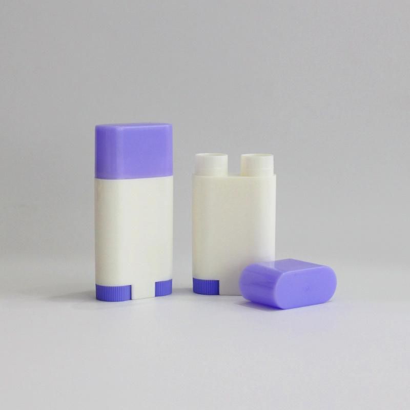 Deodorant Stick Container Oval Double Heads Lip Balm Tubes