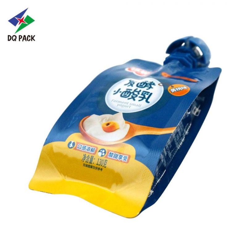 Shock Resistance Stand up Pouch with Spout Customized Yogurt Jelly Bag Company China Food Pouch Fruit Packaging Bag Fruit Juice Packaging Packaging Bags