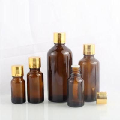 5ml 10ml 30ml 50ml 100ml Amber Cosmetic Glass Bottle for Essential Oil