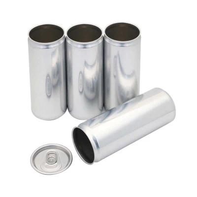 330ml Sleek Factory Outlet Empty Blank Metal Aluminum Customized Logo Beer Cans