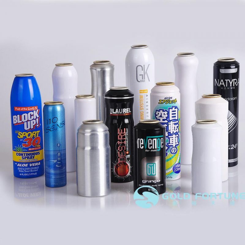 Customized Empty Aluminum Spray Cans