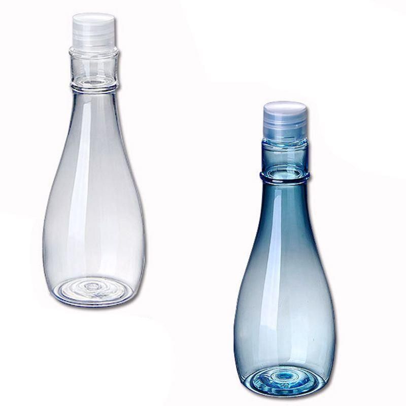 150ml Gourd Bottle Transparent Glossy Cover Toner Bottle Cosmetic Plastic Bottle