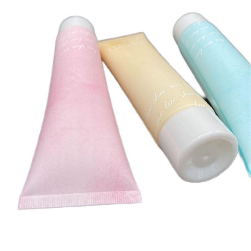 Empty Squeeze Plastic Tube Face Cleanser Packaging Materials Cosmetic Tubes