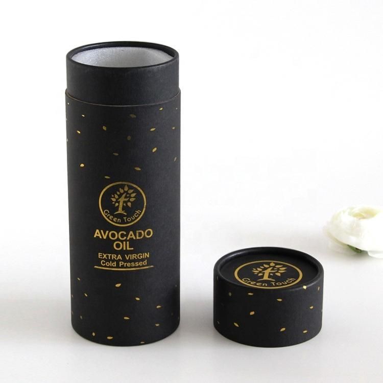 Custom Printed Paper Cardboard Cylindrical Packaging Box, Wine Packaging Box