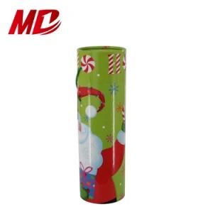 Cosmetic Cocoated Paper Green Red Paper Packaging Tube Wine Bottle Tube