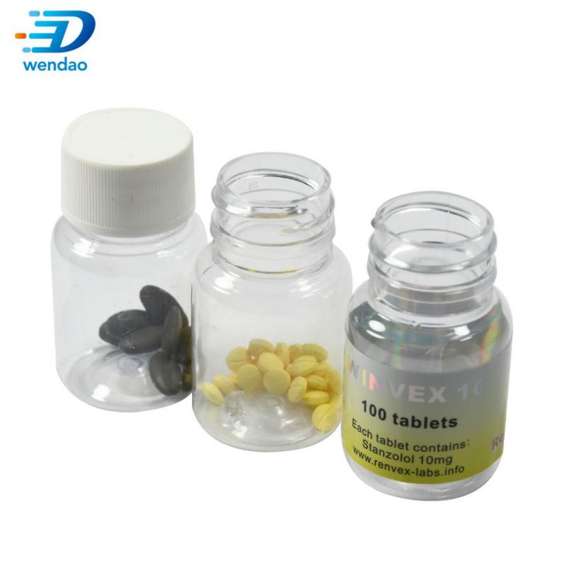 Pill Bottles Pill Capsule Bottle Wholesale Pet 150ml Plastic Black Pill Medicine Capsules Bottles