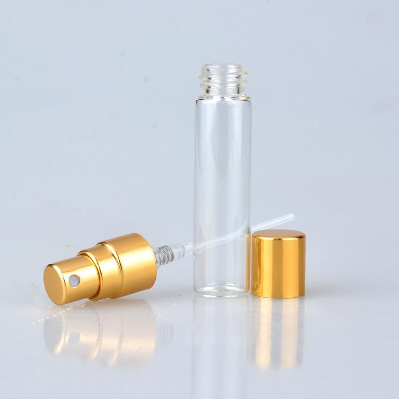 5ml Portable Mini Perfume Glass Bottle Travel Aluminum Spray Atomizer Empty Metal Perfume Atomizer Sprayer