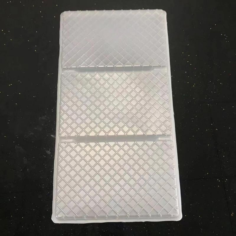 Customized blister frozenable PP plastic packaging tray for food pack