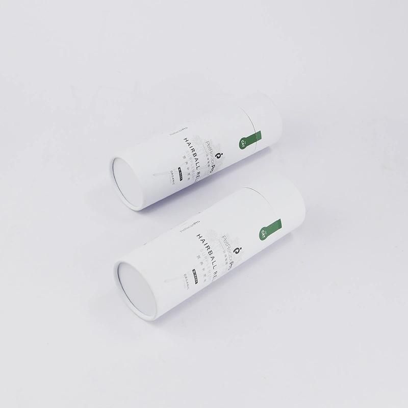 Custom Small Diameter Fsc Paper White Tube Box