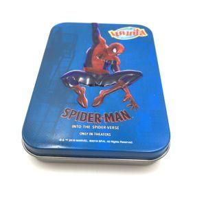 Small Rectagular Shape Tin Container for Poker Bridge Sized Playing Cards Packaging