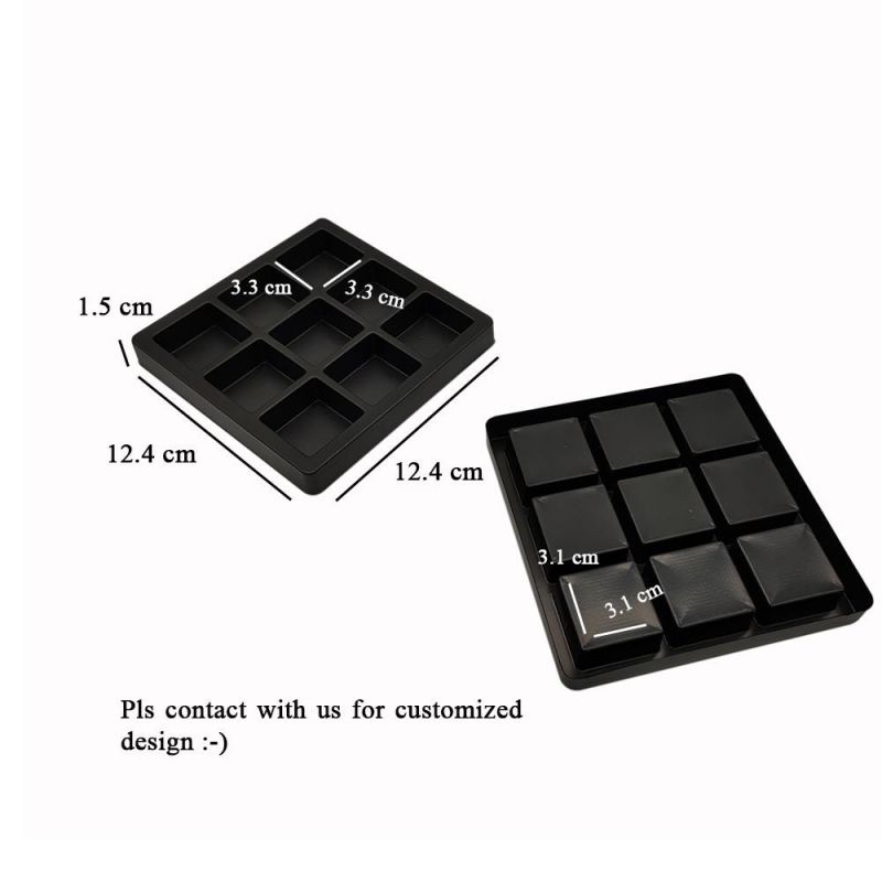 Christmas Gift Box Insert Cavity Plastic Chocolate Tray