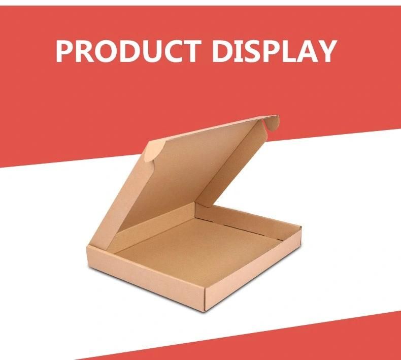 Custom Logo Kraft Paper Recycle Corrugated Paperboard Package Box