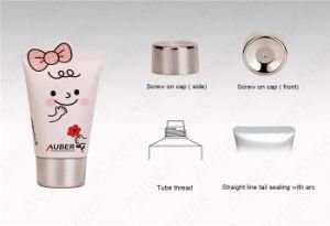 D35 Tube Packing of Cosmetics with Metallic Screw on Cap