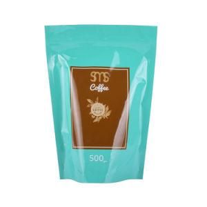 Factory Customized Print Matt Glossy Coffee Bean Snack Food Candy Coffee Bags Plastic Stand up Ziplock Food Packaging Bag